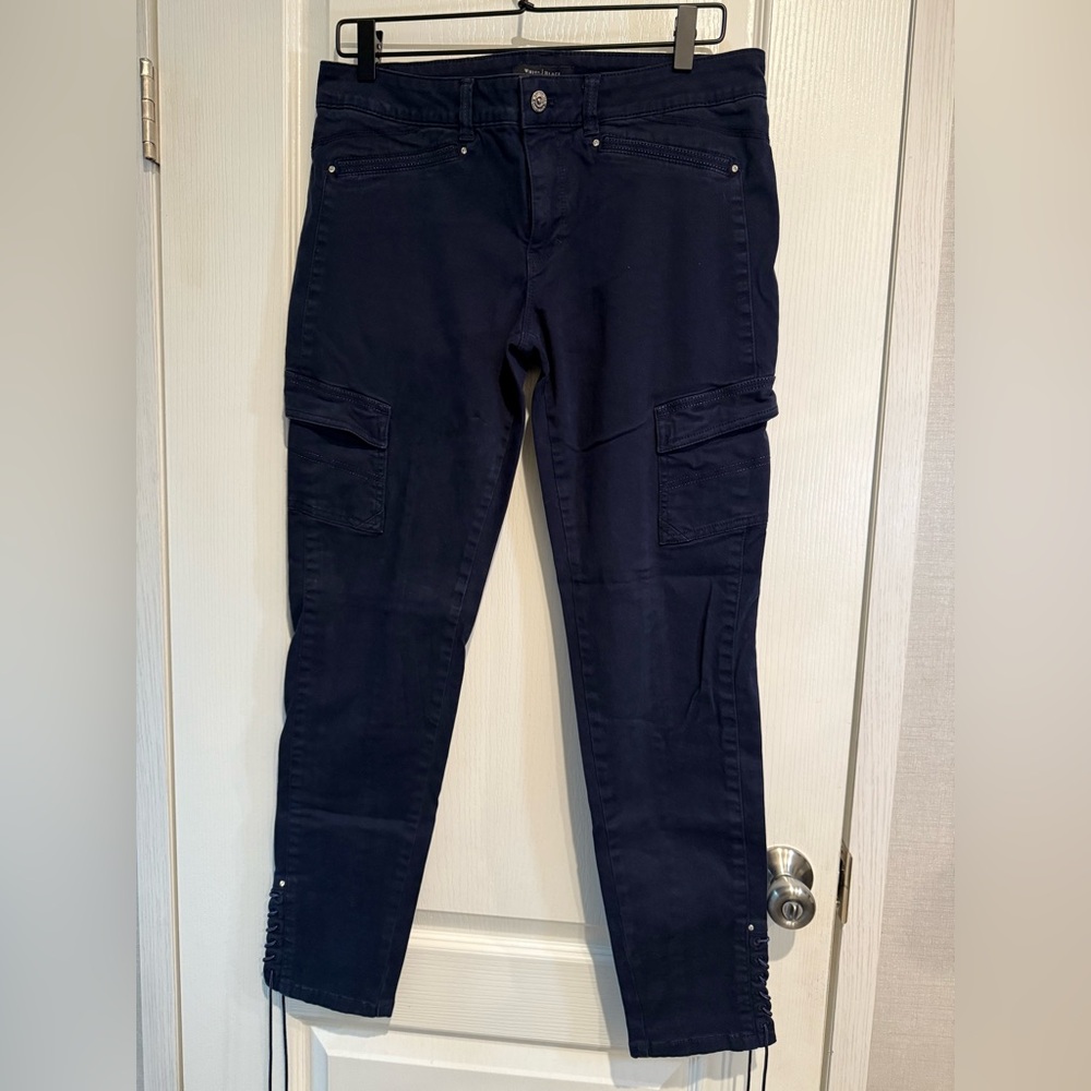 White House Black Market Dark Blue Jeans